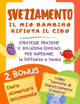 copertina libro svezzamento il mio bambino rifiuta il cibo